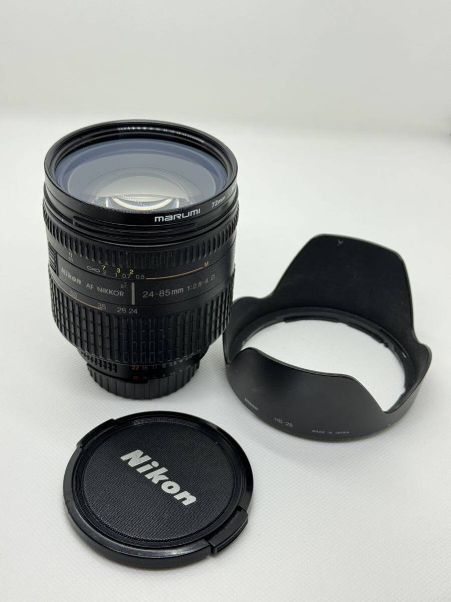 【動作良好】Nikon ニコン Ai AF Zoom-Nikkor 24-85mm F2.8-4D（IF）フードケース付き 光学系動作良好 防湿庫保管_画像4