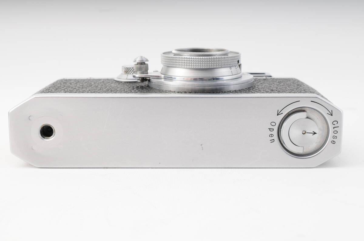 Canon キヤノン III型 レンジファインダー フィルムカメラ + Leica ライカ インダスター50mm F3.5 Lマウント #609_画像6
