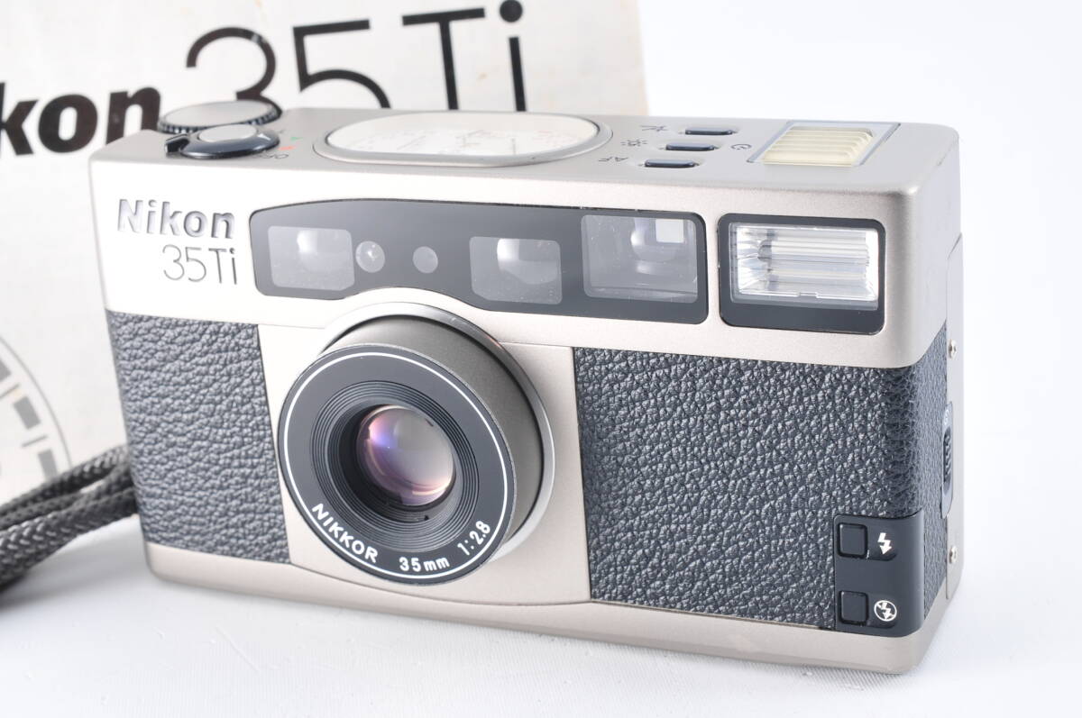 Nikon ニコン 35Ti NIKKOR 35mm 1:2.8 コンパクトフィルムカメラ #599