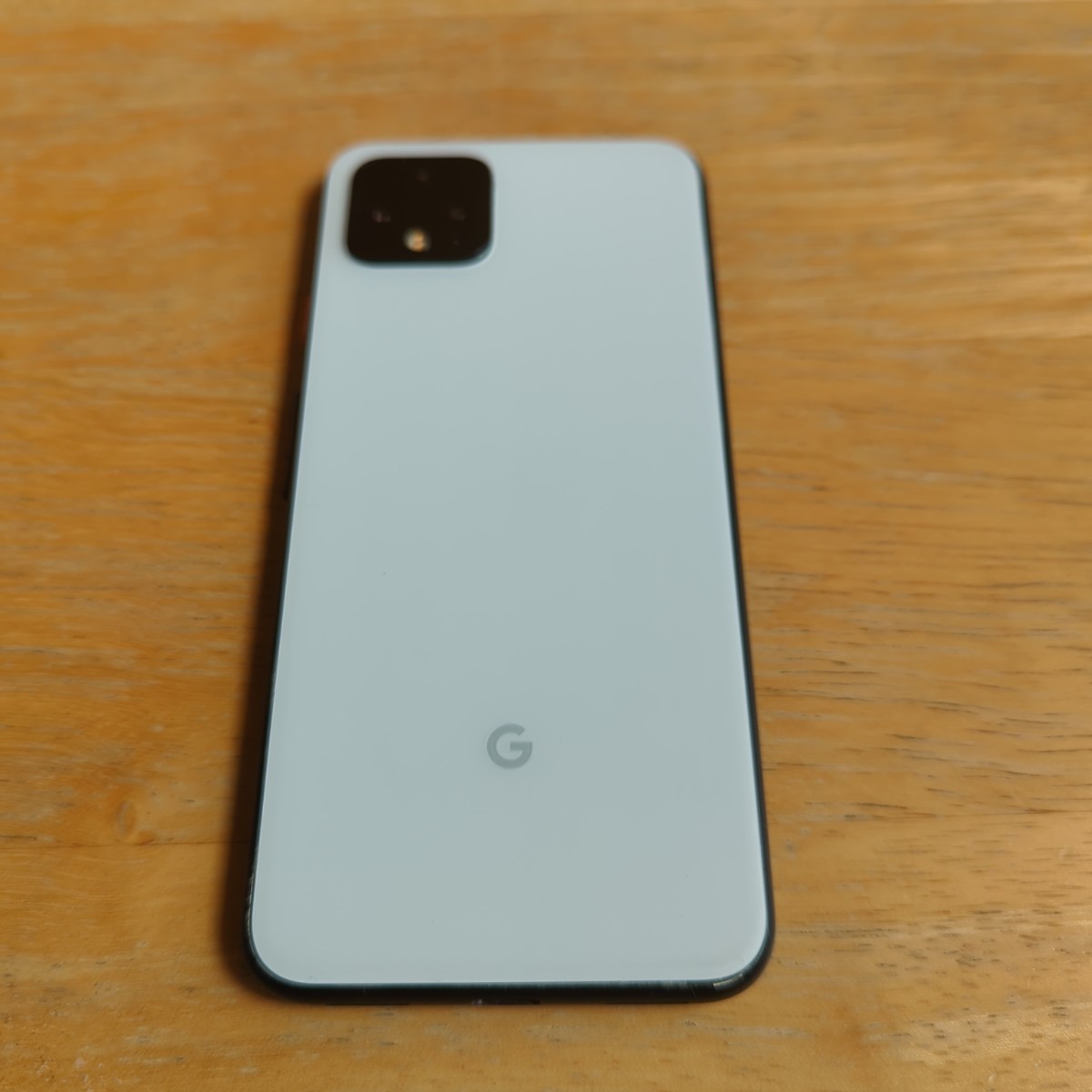 Google Pixel4 クリアホワイト 64GB バッテリー交換品 ネットワーク△に付きジャンク扱いで_画像7