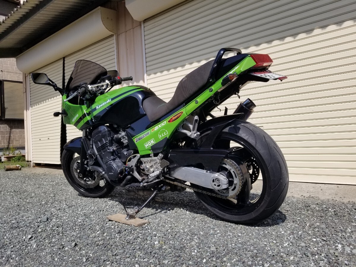 GPZ900R GPZ1100逆車フルパワーエンジン 17 インチ化 車検公認 カスタム多数 陸運局車検の画像7