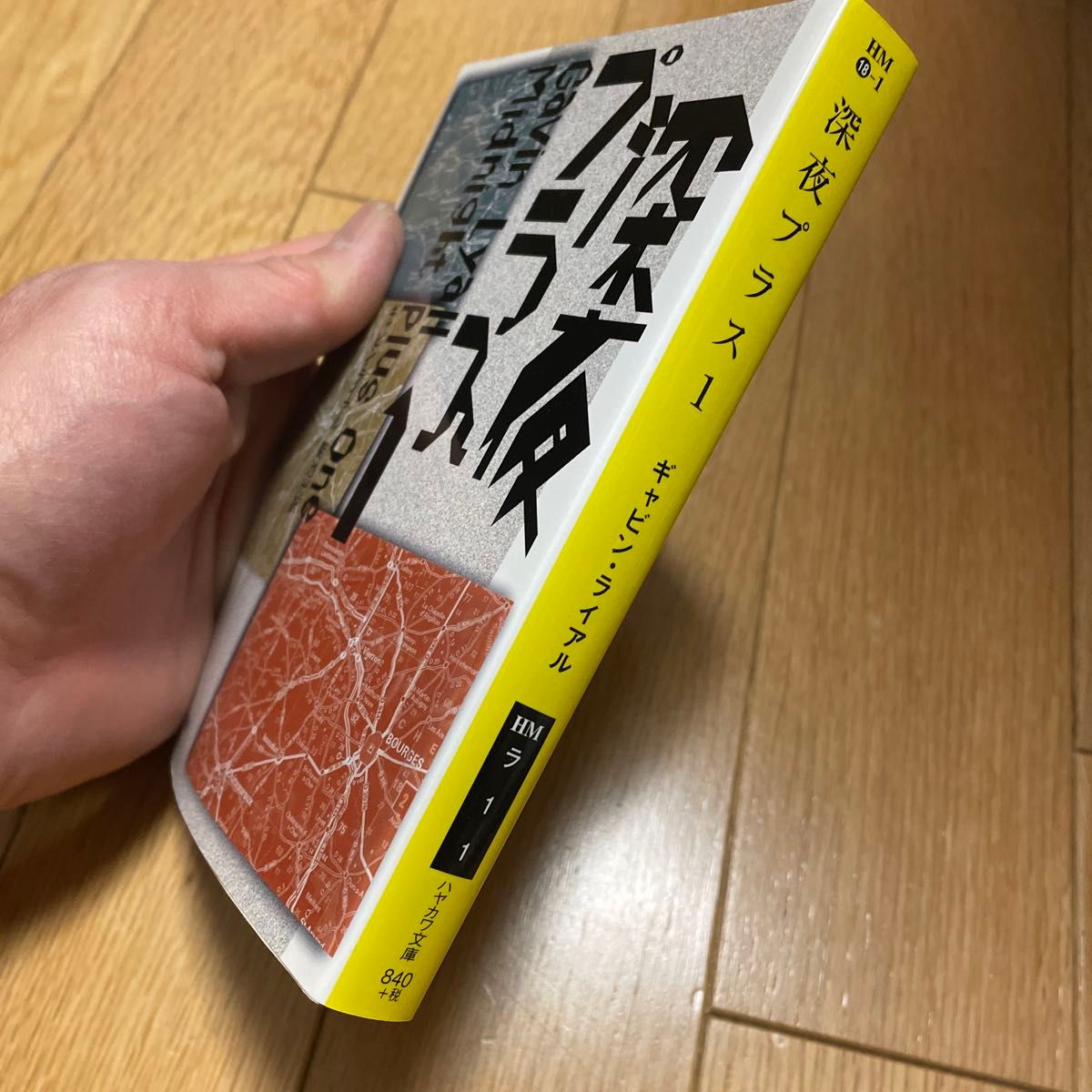 旧訳版『深夜プラス１』（ハヤカワ・ミステリ文庫 ギャビン・ライアル／著　菊池光／訳