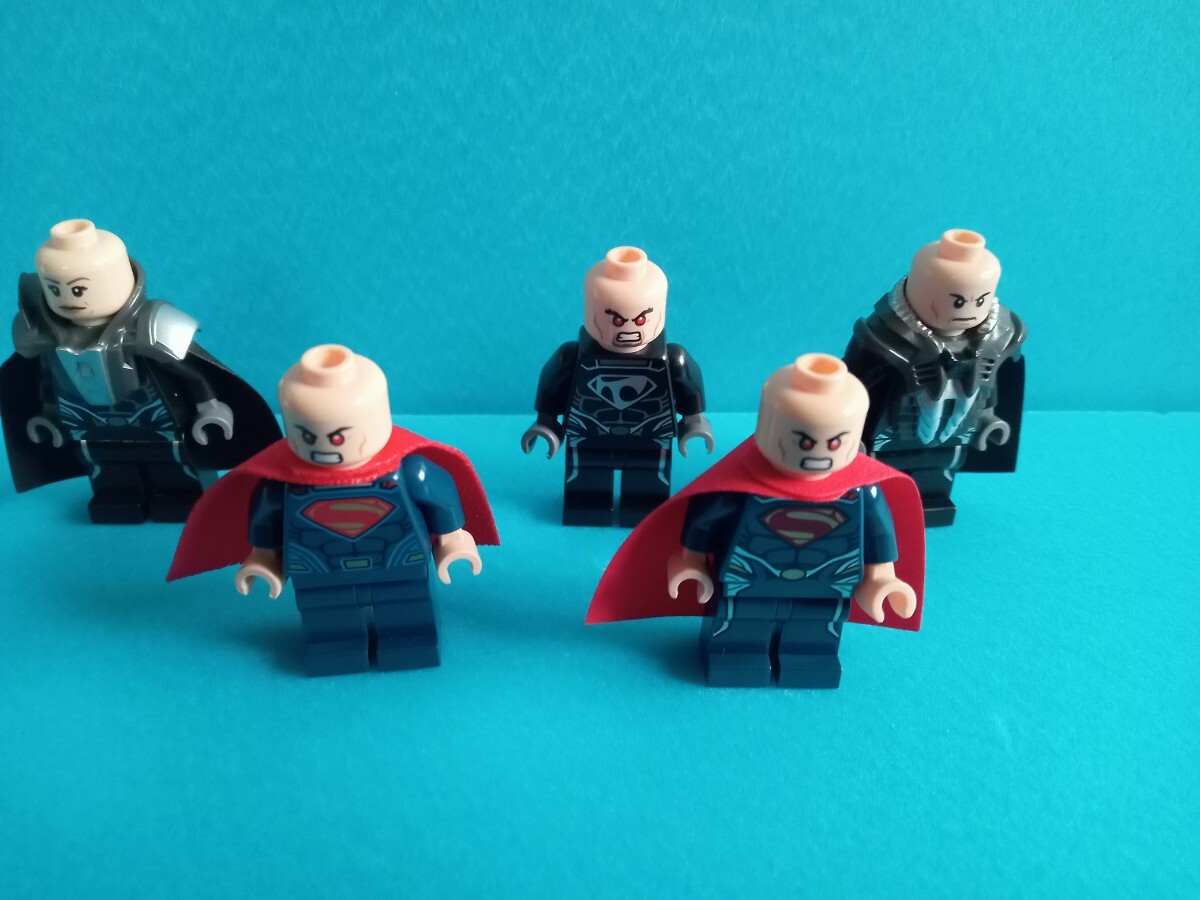 LEGO ミニフィグ　スーパーマン　５体　正規品_画像3