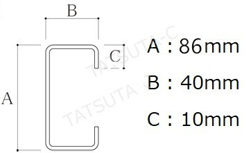 即納！レア 鏡面ステンレス 長さ1400 サイドバンパー ストレート 角パイプ ステー付き 左右セット ２ｔ用 レトロ 汎用 デコトラ S0131Sの画像8