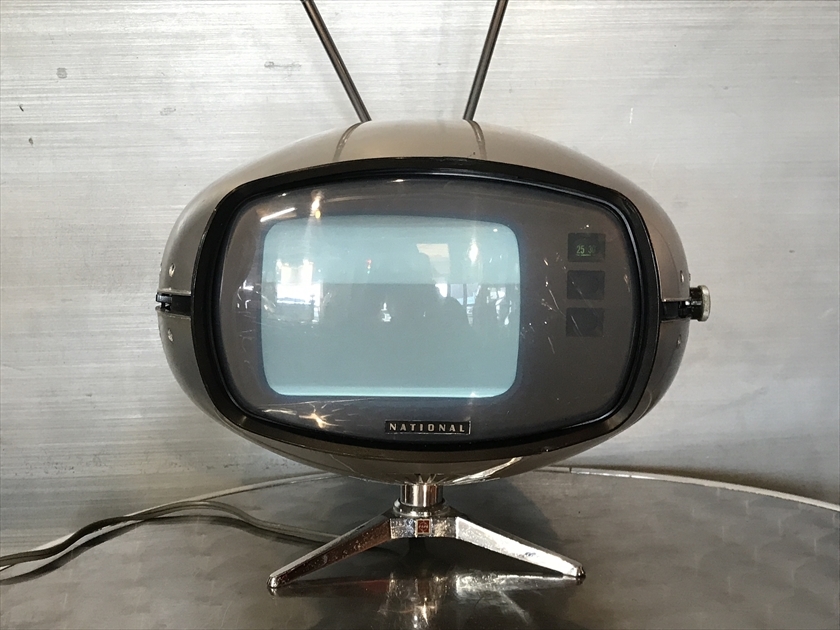 ナショナル TR-603A スペースエイジ 美品 スペースTV アポロTV ポップメカの画像1