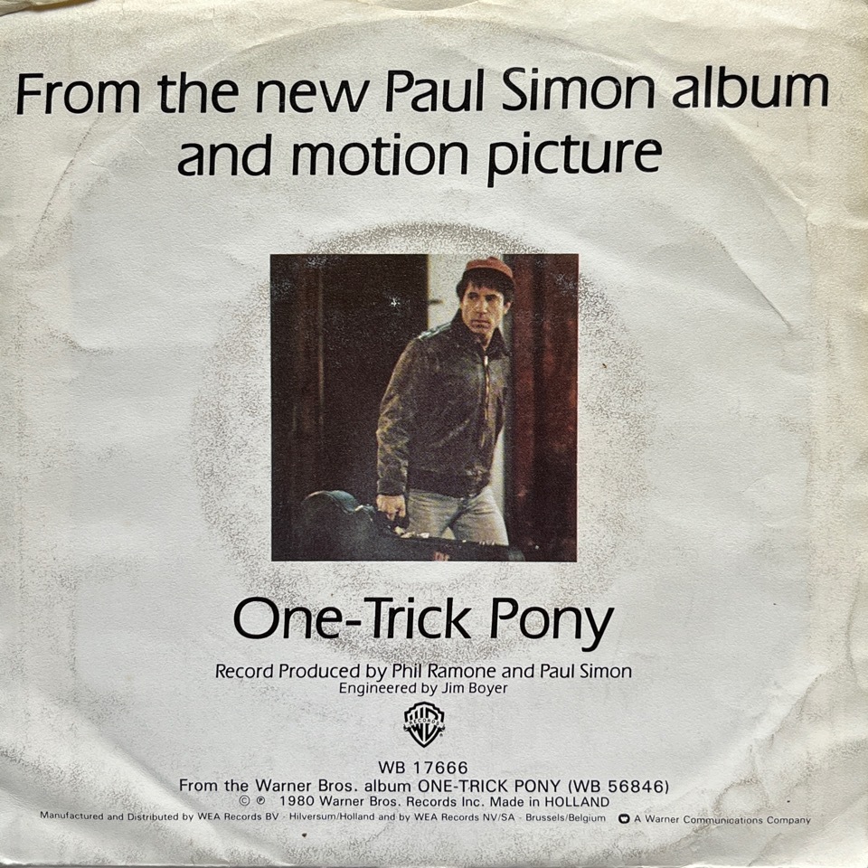 【試聴 7inch】Paul Simon / Late In The Evening 7インチ 45 muro koco シティポップ AOR フリーソウル City Pop 小沢健二の画像2