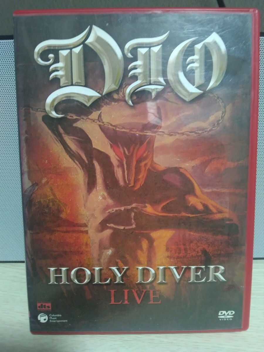 ☆DIO☆HOLY DIVER LIVE【国内盤帯付】ディオ ライヴ DVD 必聴_画像1