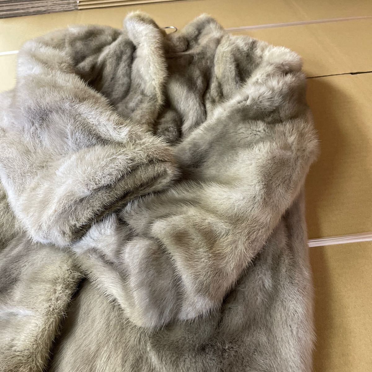 最高級 SAGA MINK サガ ミンク サファイアミンク ファーコート 毛皮コート 11の画像4
