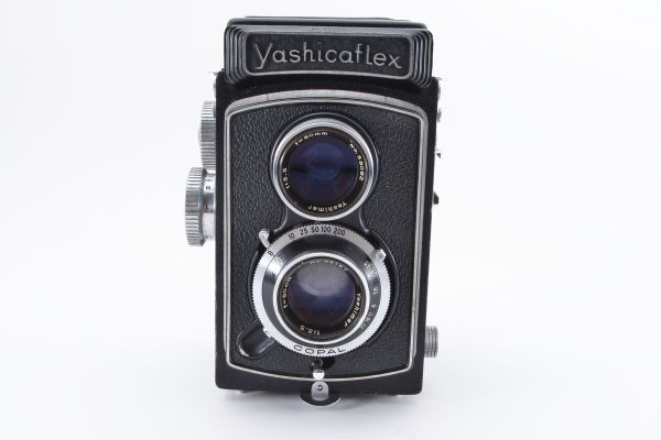 [美品] ヤシカ Yashicaflex AII 二眼レフ 6x6cm フィルムカメラ with Yashimar 80mm f/3.5 2082003_画像3