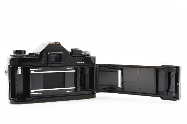 [良品] キヤノン Canon A-1 一眼レフ 35mm フィルムカメラ ブラック 黒 + FD 50mm f/1.4 S.S.C 2096301_画像10