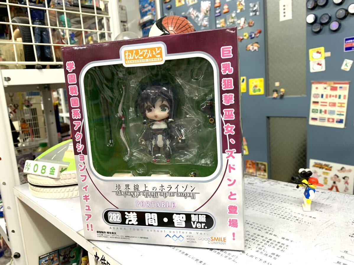 ◆◆ズドンと登場！◆大人気ねんどろいど◆巨乳狙撃巫女『浅間・智さん』◆保管展示◆未開封【BOX箱市】_大人気のねんどろいどさんです。