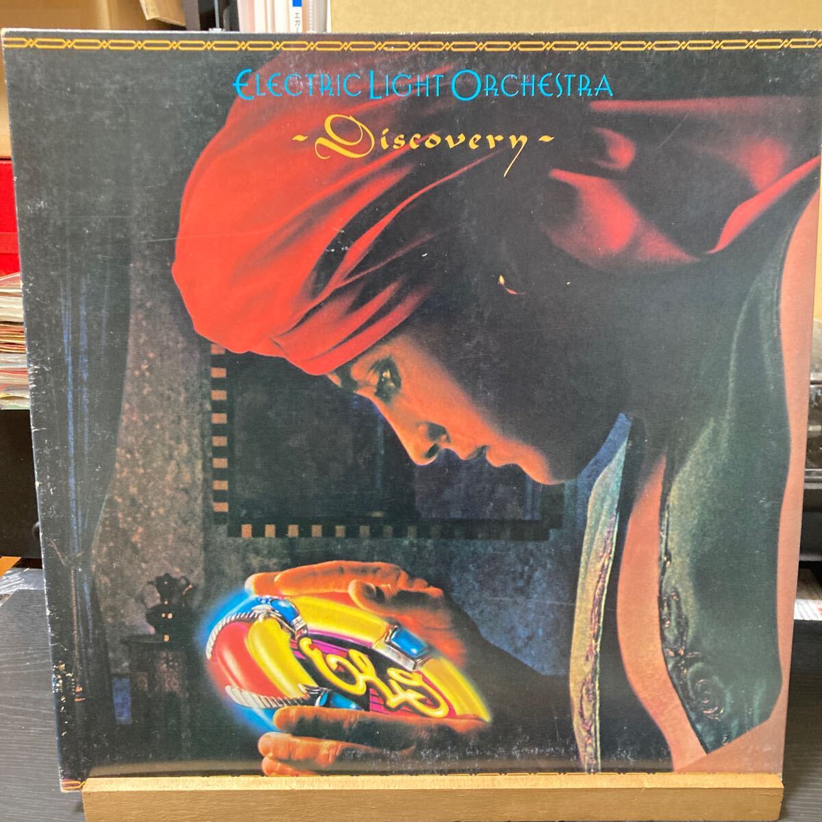 Electric Light Orchestra 【Discovery】LP Jet Records 25AP 1600 Prog Rock 1979 ELO LPレコード_画像1