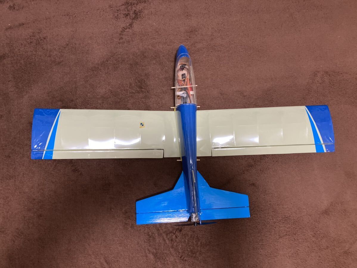 daisukeaircraft マイクロウイングシリーズ　BD5 翼幅480mm バルサフィルム貼り　メカ積み完成機体　100g未満　航空法適用外_画像2
