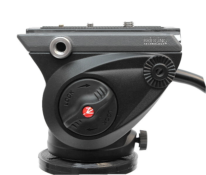 Manfrotto・マンフロット・MVH500AH雲台・60mmフラットベース・美品_画像7