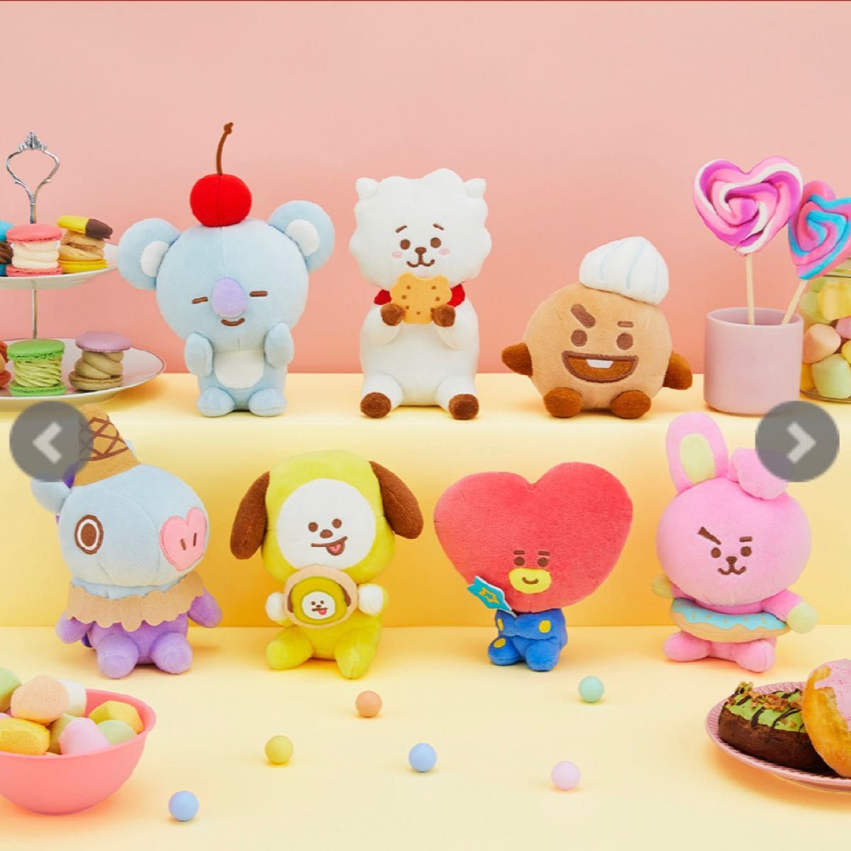 BT21 BTS テテ テヒョン V TATA タタ ぬいぐるみ 一番くじ マスコット