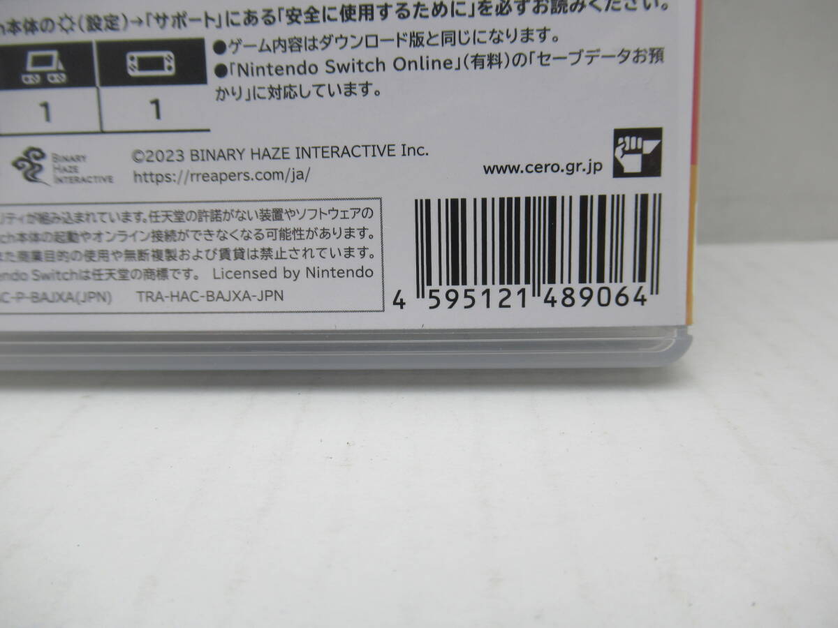 59/R198★Redemption Reapers / リデンプションリーパーズ★Nintendo Switch ニンテンドースイッチ★Binary Haze Interactive★中古品_画像3