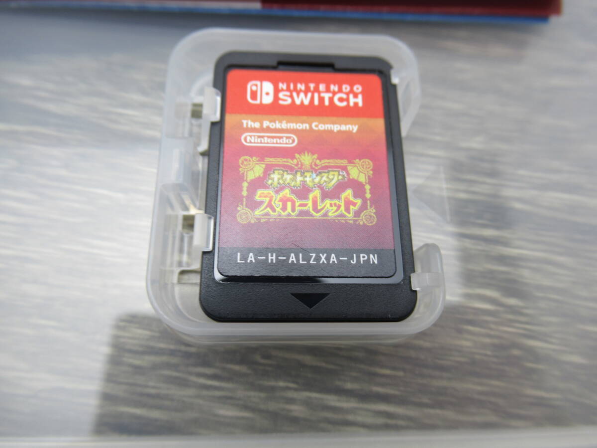 59/R336★ポケットモンスター スカーレット★Nintendo Switch ニンテンドースイッチ★ポケモン★中古品 使用品 _画像6