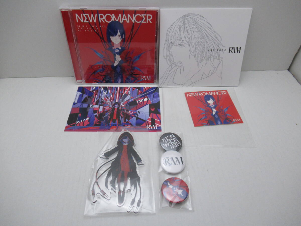 87/R378★アニメ音楽CD★RIM(理芽) 1st ALBUM / NEW ROMANCER (限定版)★神椿レコード★同人音楽CD★再生確認済み 中古品_画像5