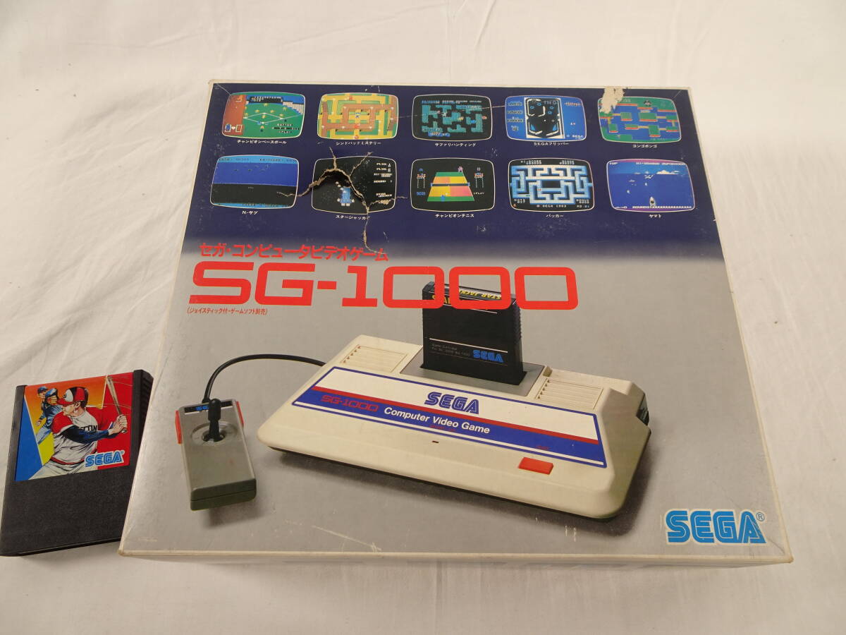 51/Ω175★SEGA（セガ） コンピュータビデオゲーム SG-1000★動作しました★中古品・レトロゲームの画像1