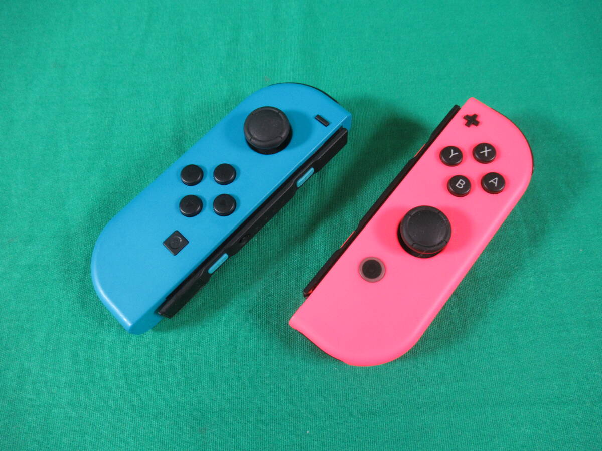 60/Q643★ニンテンドースイッチ本体★Nintendo Switch 本体 新型 JOY-CON ネオンカラー★HAD-S-KABAA★動作確認済 / 初期化済 中古品_画像5