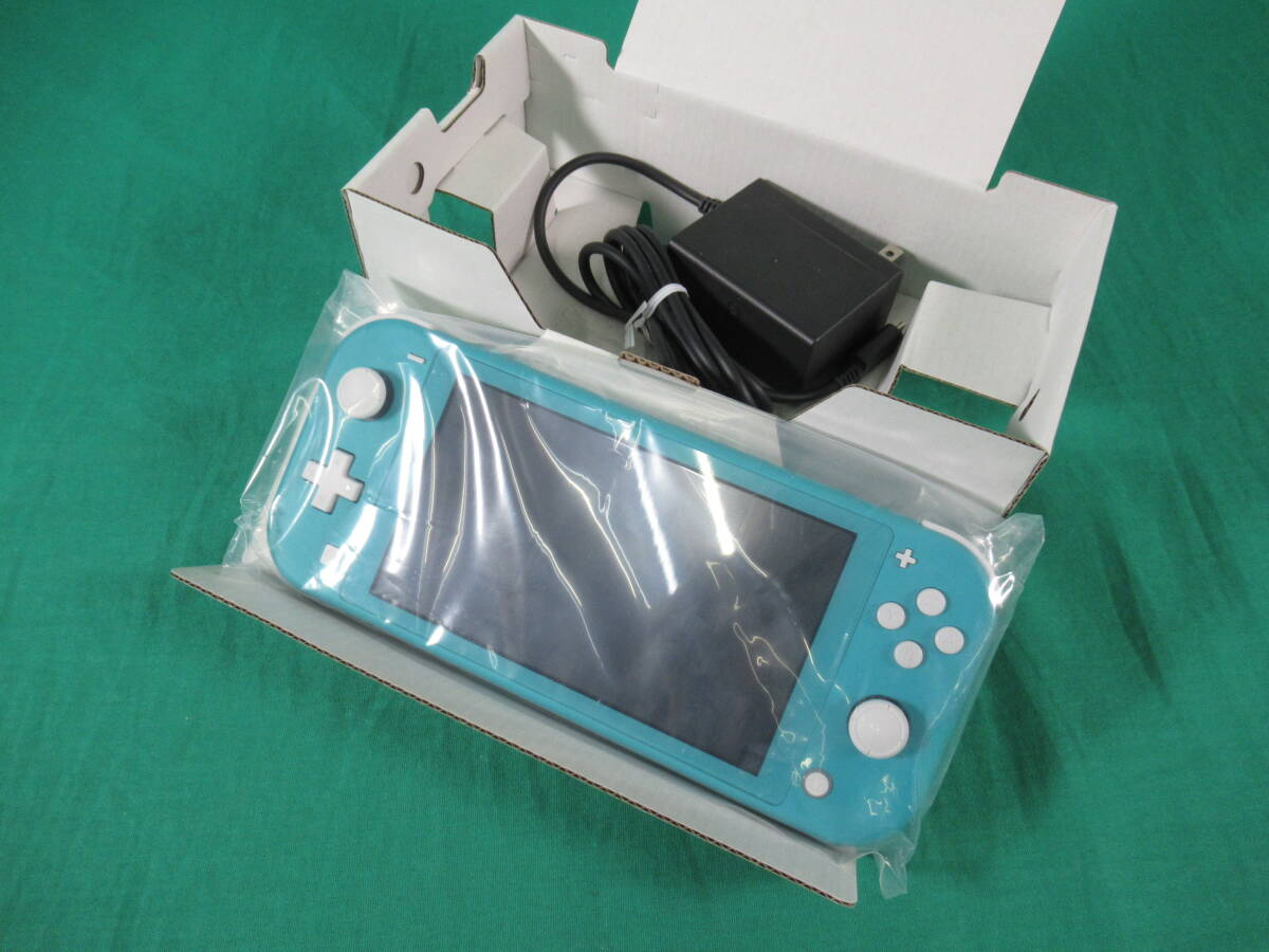 60/Q650* Nintendo switch light body *Nintendo Switch Lite body [ turquoise ] HDH-S-BAZAA* nintendo * operation verification settled / the first period . settled secondhand goods 