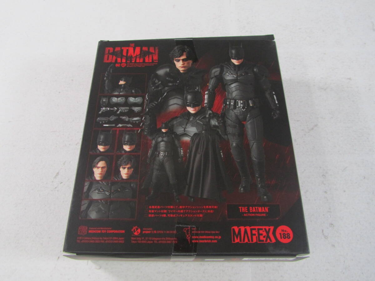 10/S693★メディコムトイ★MAFEX No.188 THE BATMAN★中古_画像2