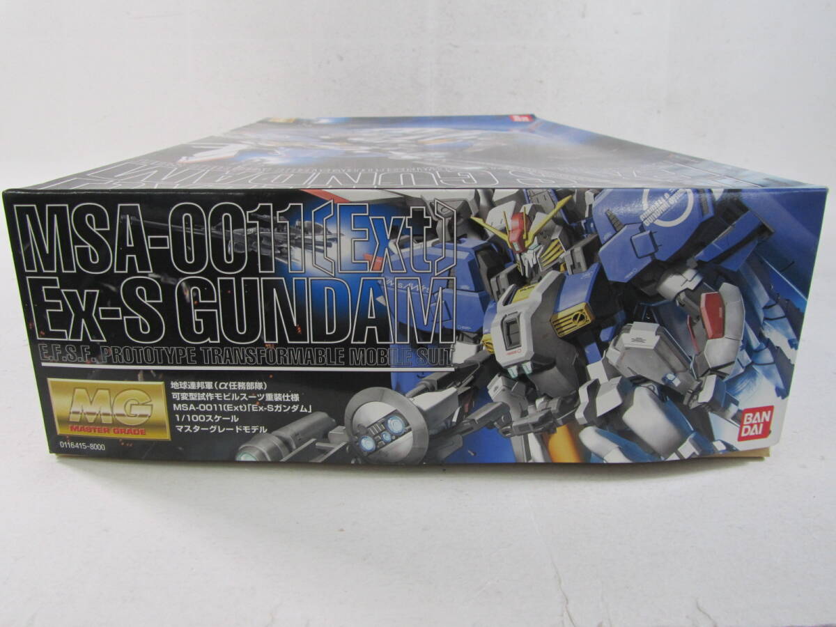 12/S731* gun pra *MG 1/100 MSA-0011(Ext) Ex-S Gundam * used 