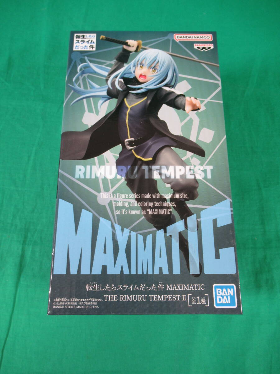 10/A129★転生したらスライムだった件 MAXIMATIC THE RIMURU TEMPEST II リムル=テンペスト★フィギュア★転スラ★プライズ★未開封品 _画像1