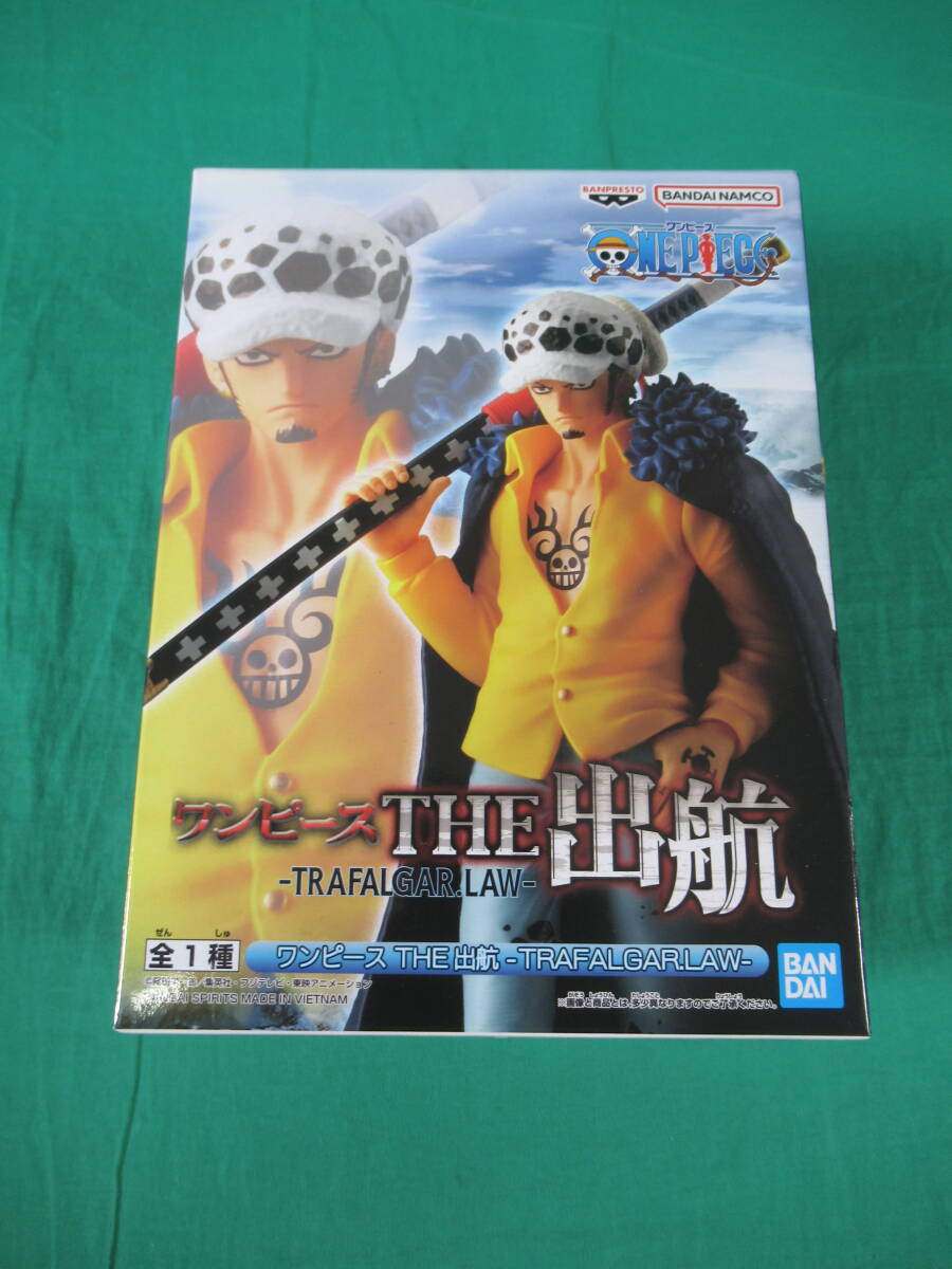 09/A144★ワンピース THE出航 -TRAFALGAR.LAW- トラファルガー・ロー★フィギュア★ONE PIECE★バンダイナムコ★プライズ★未開封品 _画像1