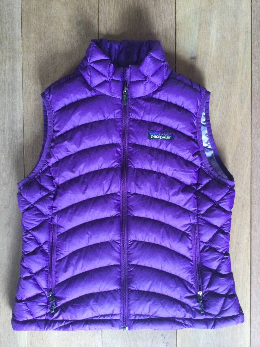 * Patagonia Patagonia lady's down vest S size purple 