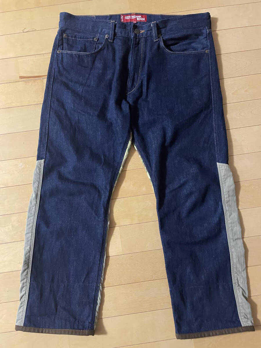 JUNYA WATANABE MAN levis 19SS デニム コラボ 505 再構築デニム ジュンヤ ギャルソン リーバイス ジュンヤマンの画像2