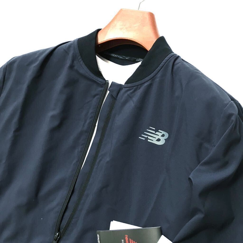 *H586 new goods [ Japan XL size ] navy spring summer New balance Golf optimum jacket all season New Balance GOLF Bomber jacket 