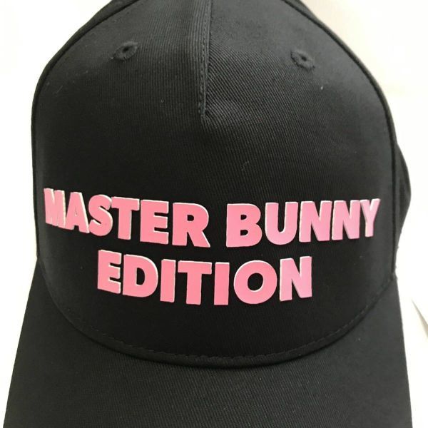 〓K065 新品【メンズ/男女兼用/フリーサイズ】黒 MASTER BUNNY EDITION マスターバニーエディション キャップ ゴルフ_画像5