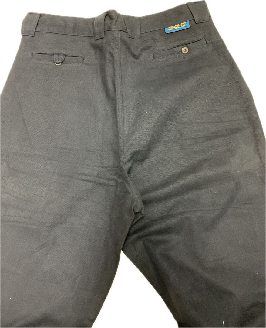 極太 スケート　デッドストック　1990s ワイド　バギー　スケート系 ・オールドスクール GREED MADE IN THE USA CHINO DRILL FUCT KIKWEAR_画像4