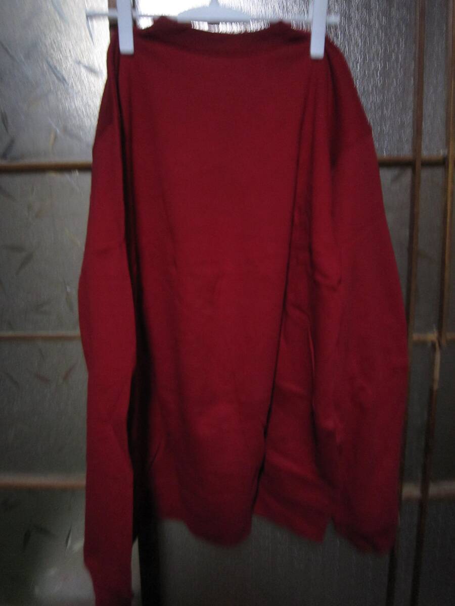  Stussy Stussy red sweatshirt men's XL tag attaching Z