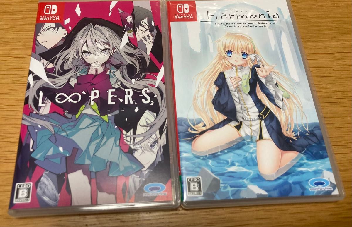 LOOPERS ルーパーズ　Harmonia ハルモニア　Switch ２本セット ニンテンドースイッチ　key プロトタイプ　