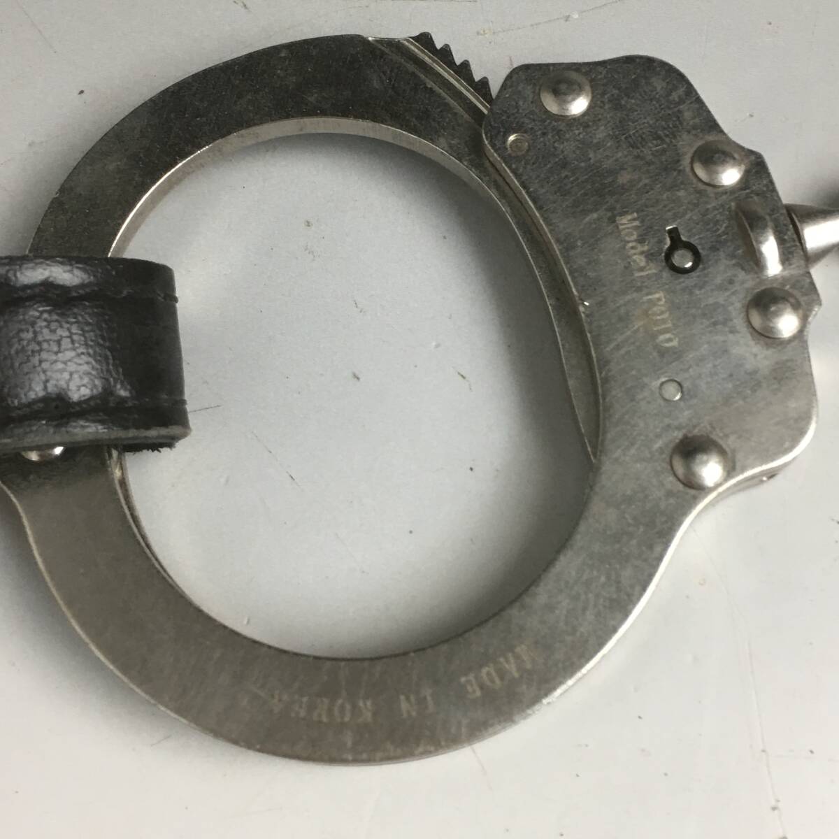 MNY1/83 Peerless 702C Handcuffs made in korea 警察 軍 サバゲー ミリタリー 装備 サバイバル 手錠 ピアレス ハンドカフの画像5