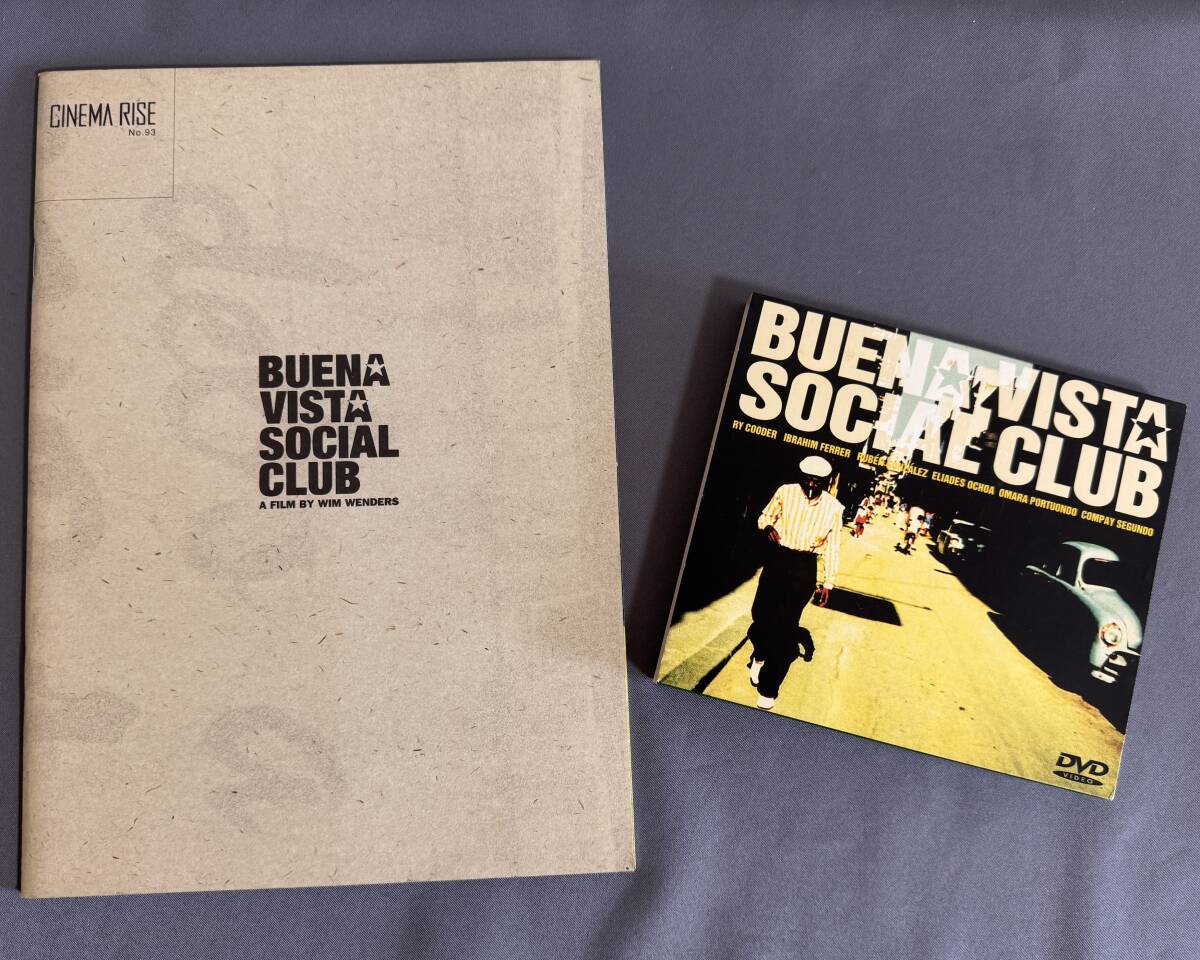 【ブエナ・ビスタ・ソシアル・クラブ DVD＋映画パンフレットセット/ BUENA VISTA SOCIAL CLUB 】ライ・クーダー ヴィム・ヴェンダース_画像1