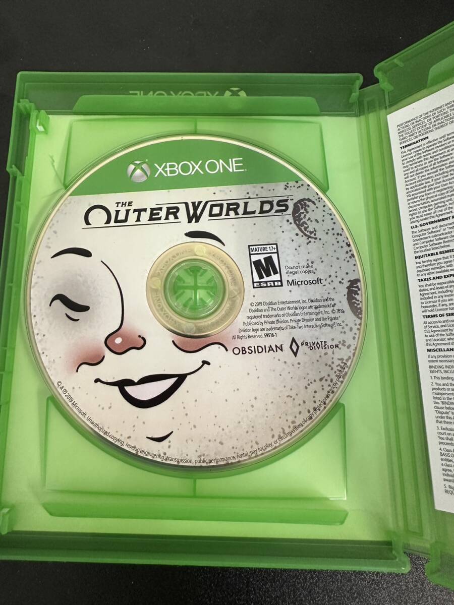 XBOX ONE　THE OUTER WORLDS　アウターワールド　輸入版　北米版　エックスボックス_画像3