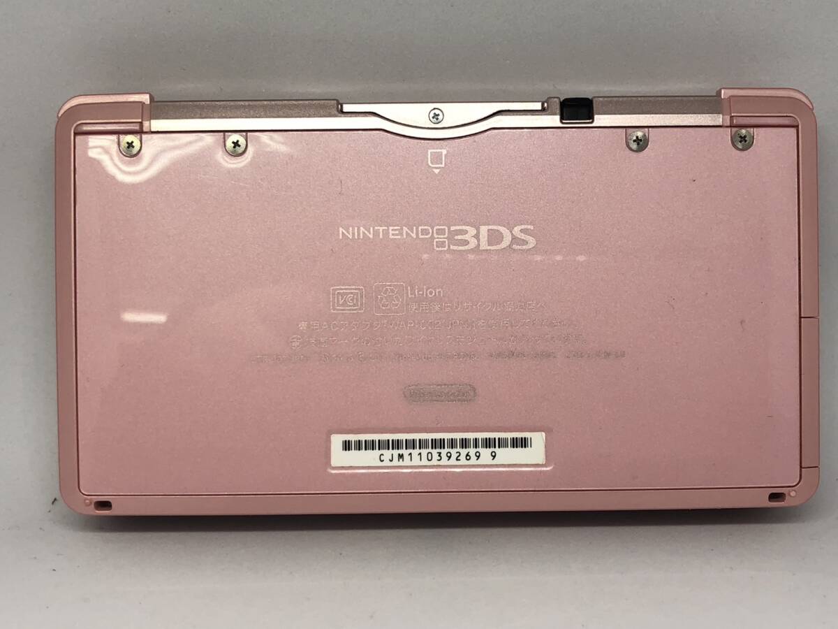 動作OK 3DS 本体 ピンク 任天堂 A000_画像3