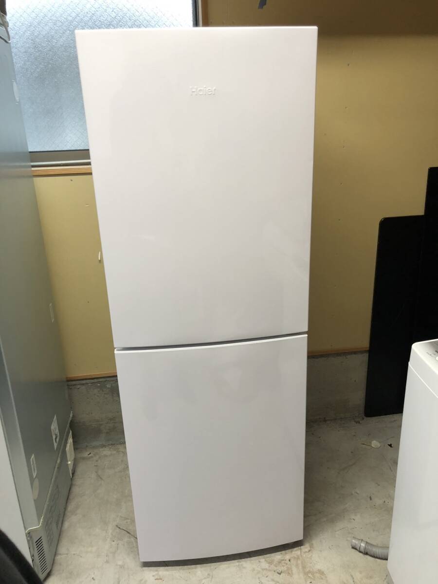 動作OK Haier ハイアール ノンフロン冷凍冷蔵庫 JR-NF218B 2022年製 2ドア Z0_画像1