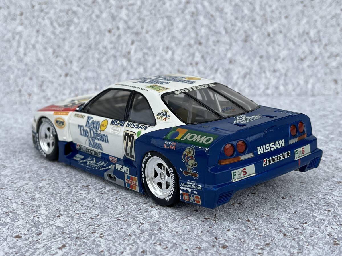  Junk or part removing!1/24 ② Skyline GT-R R33 final product Shutoko Battle bay shore midnight drift Running man Nissan Nissan 