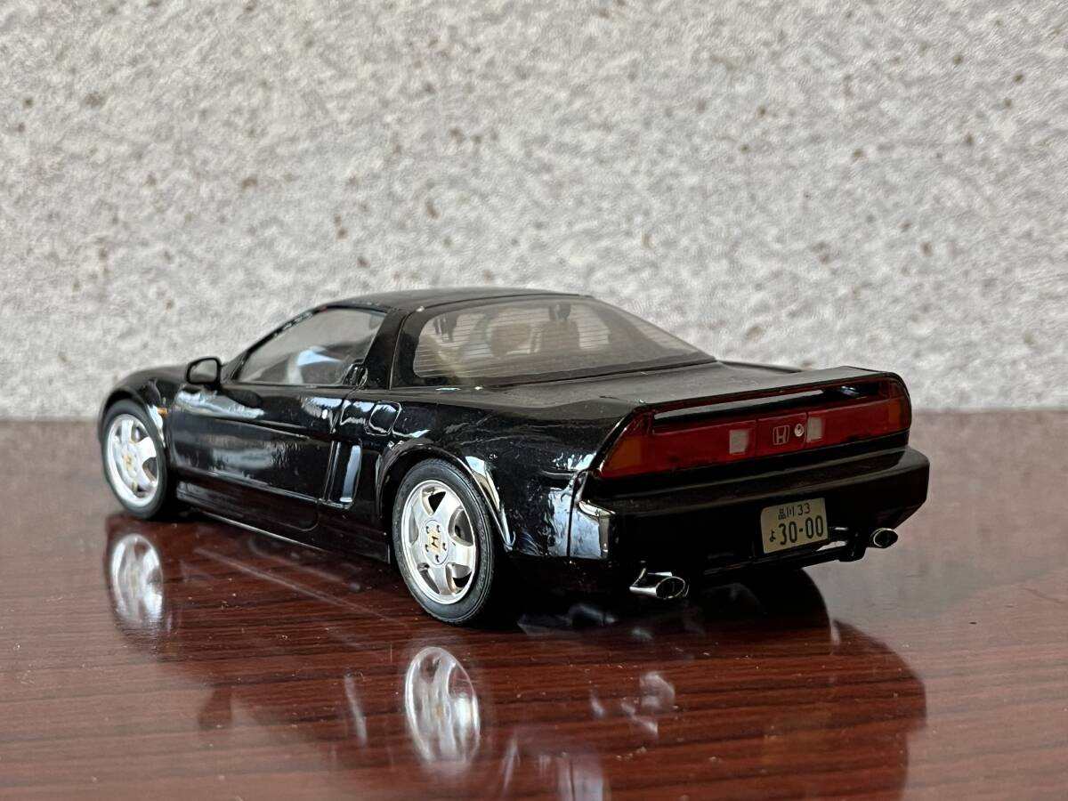 ジャンク or 部品取り！1/24　NSX　エヌエスエックス　本田技研工業　ホンダ　Honda　スーパーカー　スポーツカー　ルーレット族　ブラック_画像6