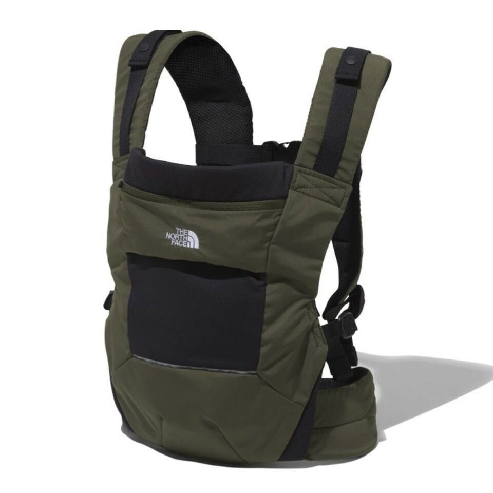 THE NORTH FACE Baby Compact Carrie NT NMB82150 ノースフェイス ベビーコンパクトキャリアー キッズ ニュートープグリーン 抱っこ紐の画像1