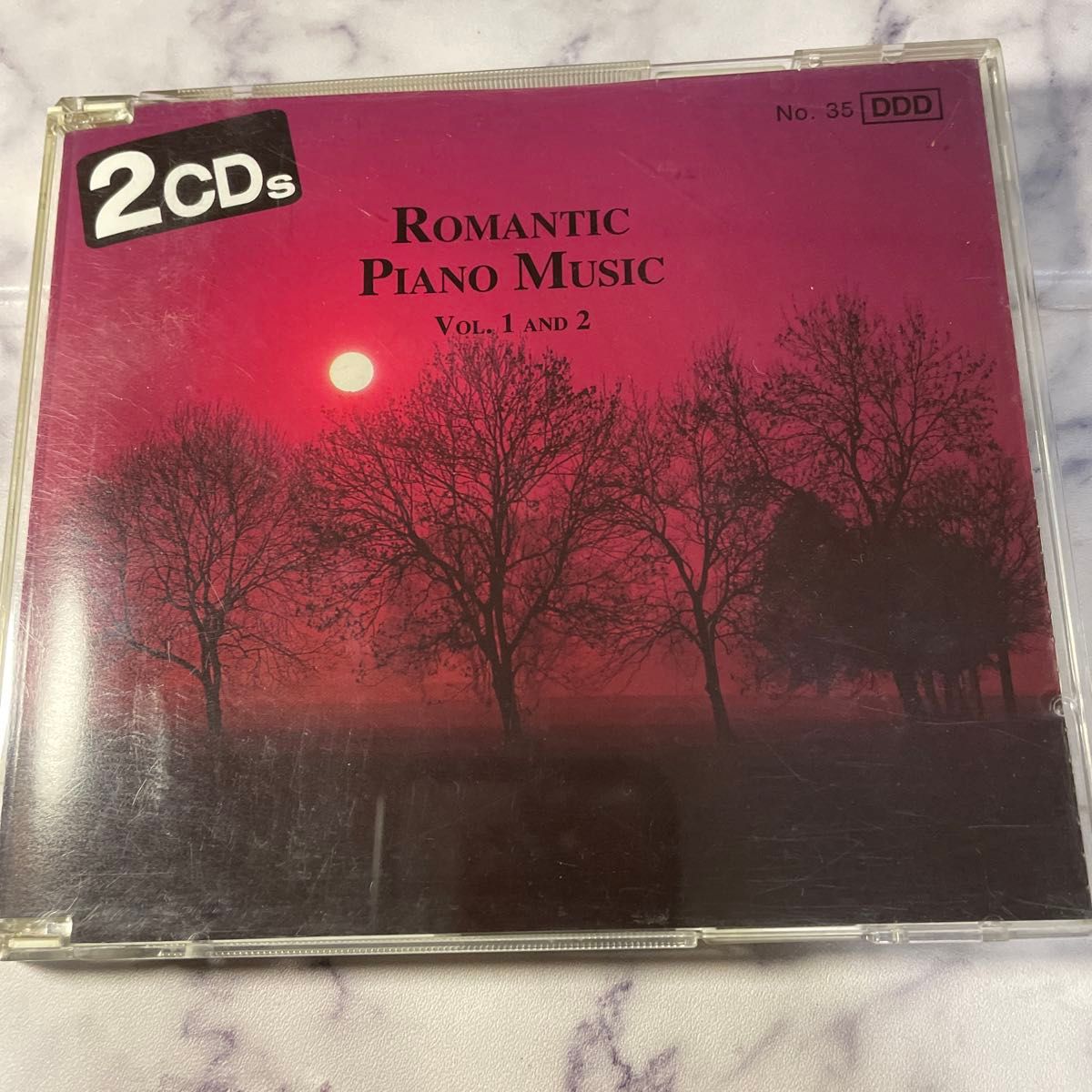 CD ROMANTIC PIANO MUSIC VOL1,2 2枚組　ロマンチックピアノ曲集　クラシック