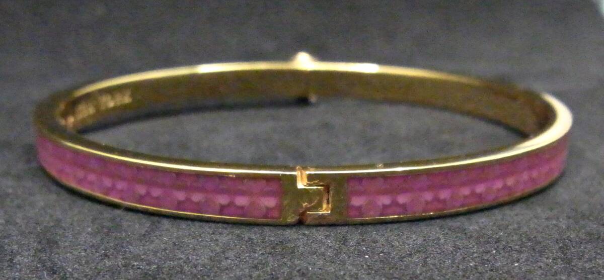 ^ Kate Spade *KATESPADE* bangle * bracele * Gold × pink series * lady's * accessory tube 32462072