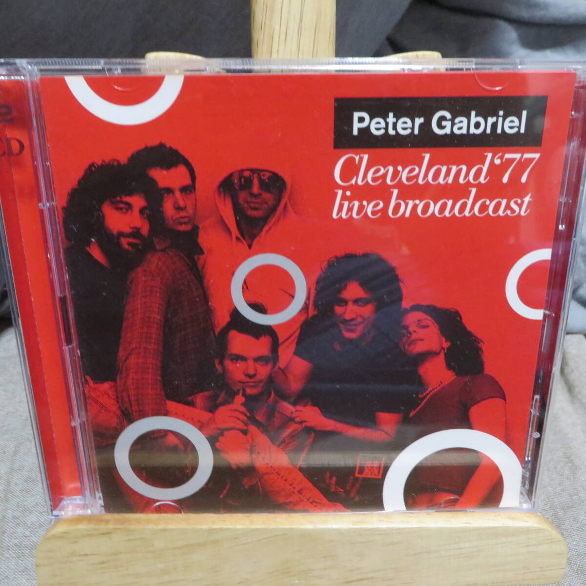 輸入2CD、中古、Peter Gabriel ピーター・ガブリエル クリーヴランド1977　ラジオ放送用音源だそうです。_画像1