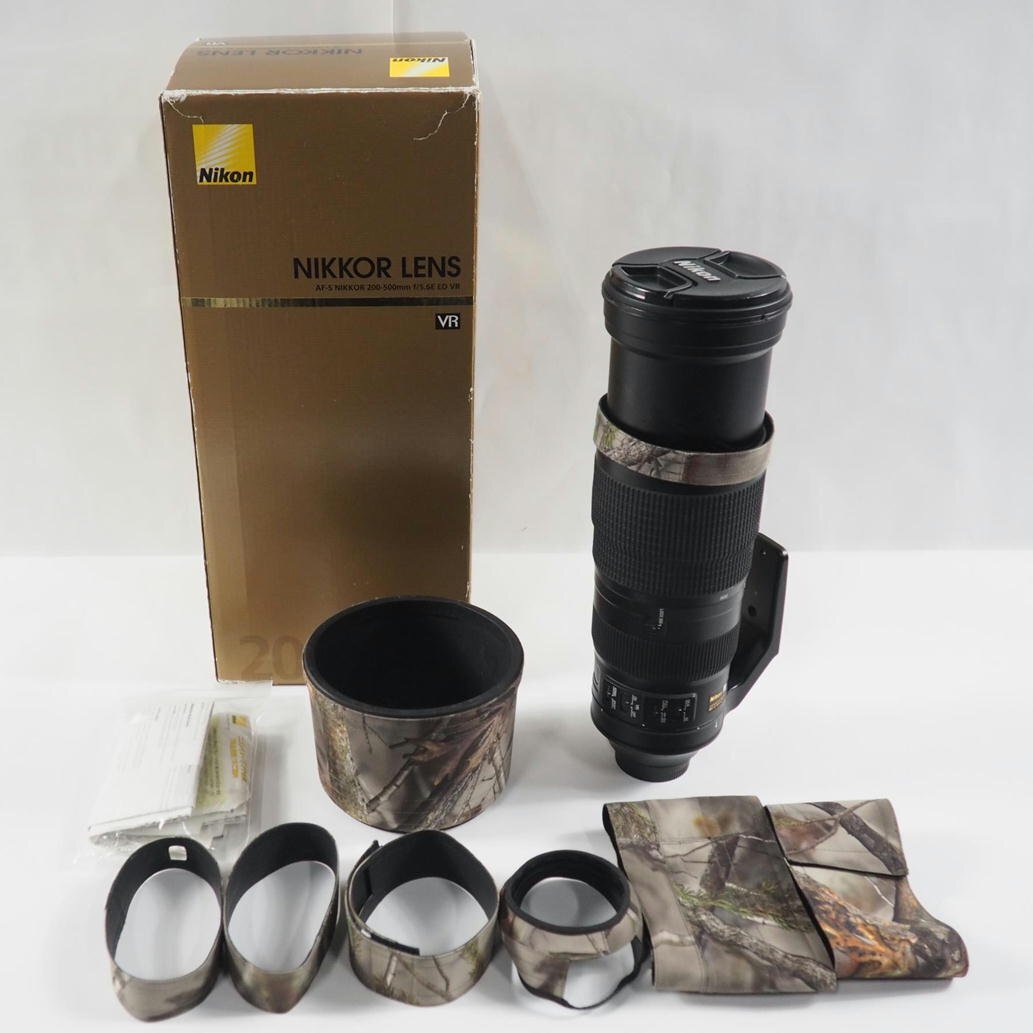 1 jpy [ Junk ]NIKON Nikon / single‐lens reflex lens /AF-S 200-500mm/79