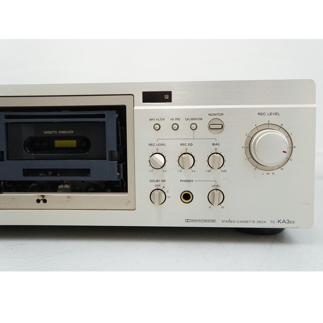 1 jpy [ Junk ]SONY Sony / cassette deck /TC-KA3ES/67