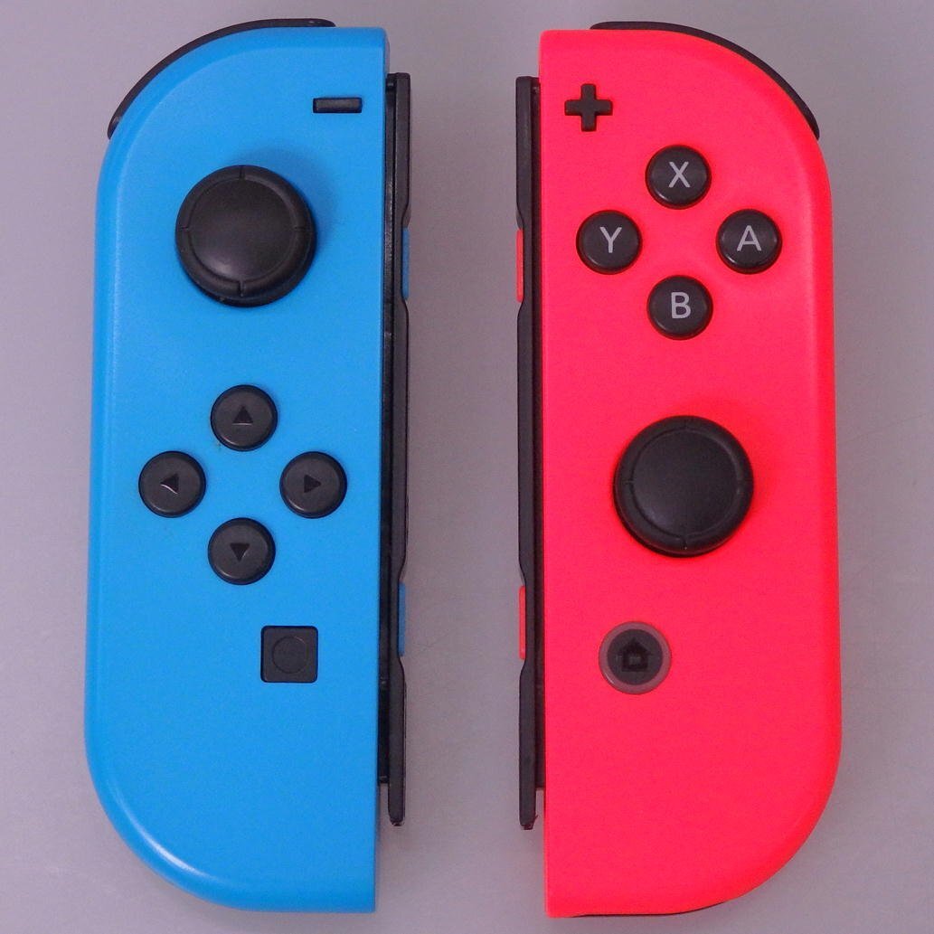 1円【ジャンク】Nintendo ニンテンドー/NintendoSwitch Joy-Con ニンテンドースイッチ ジョイコン 2個/HAC-015,HAC-016/76_画像1